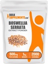 BulkSupplements.com Boswellia Serrata Extract pulbere - Boswellia Supliment, de la Frankincense Resin - Vegan & Gluten gratuit, 500 mg pe servire, 1kg (2,2 lbs) (Pachet de 1)
