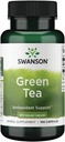 Swanson Green Ceai Extras Supliment - Antioxidant Rich - 500 MG Green Ceai Leaf pulbere - 100 capsule