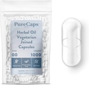 Purecaps Statele Unite ale Americii - Oil vegetal gol Vegetarian Pastile Vegetarian Pastile Marimea 00