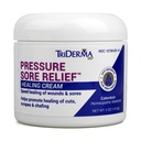TriDerma MD Presiune Sore Relief Vindecare Crema pentru tratament Bed Sores, Ulcers, Presiune Sores, Vindecare a rănilor, Piele Chafed și greu-to-Heal Skin Sores cu Calendula și AP4 Aloe, 4 oz Jar
