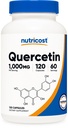 Nutricost Querbetin 1000mg, 120 capsule - Capsule vegetariene, 60 Servings, 500mg per capsulă, non- GMO, Gluten Free