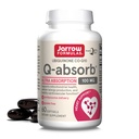 Jarrow Formulas Q-absorb Co-Q10 100 mg - 60 Softgels - Supliment alimentar - Suport antioxidant pentru producția de energie mitocondrială și sănătate cardiovasculară - Până la 60 Servings