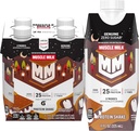 Muscle Milk Genetic Proteine Shake,S'mores, 25g Proteine, 11 Fl Oz (Pachet de 4)