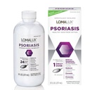 Loma Lux Psoriazis Relief Natural w/Minerals - Multi-Simptom Relief - Tratament clinic dovedit Dermatolog dezvoltat pentru Psoriazis Vulgaris, Dermatită Seboreică, Scalp, Tipuri Inverse - 8 Fl Oz