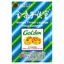 Golden Throat Lozenge (Honeysuckle Original Flavor) (Throat, Immune, suport respirator) (Jinsangzi Houpian) (12 Lozenges) (1 ambalaj)