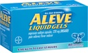 Aleve lichid Gels cu Naproxen sodiu, 220 mg (AINS) Durere Reliever/Fever Reductor, 80 Count (Pachet de 2)