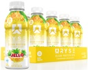 RYSE Clear Proteine Drink - Jell-O Island Ananas - 100 Calorii, 22g Whey Izolate Proteine Shake, Zahar-Free, 0g Fat & Lactoză-Free - Reîmprospătare gata-pentru-Drink Beverage - 16,9 fl oz Sticle (12-Pack)