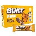 Bar construit, Puff Proteine Baruri, Sare de Caramel Puff, 17g Proteine Snacks, On-The-Go Bars, Doar 140 Calorii, 6g Zahăr, Colagen, Gluten gratuit, 12 Conte