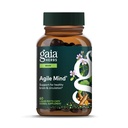 Gaia Herbs Agile Mind - Brain & Cognitive Supplements Herbal - with Organic Turmeric Root, Bacopa, Black Pepper, and Ginkgo Biloba - 60 Vegan lichid Fito-Capsules (30-Day Supply)