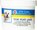Miracle Care Tear Stain Pads, 90 Pad-uri de unică utilizare pre-înmuiate pentru a ușor curat și Soothe Dog și Cat Eyes, Formula non Stinging pentru a îmbunătăți Tear Stains și elimina Debris ochi