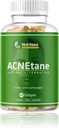 ACNEtane - Toate Suplimentul de vitamine naturale pentru tratarea Acnee, 90 Veggie Softgels (Tratate hormonale, Pubertate, & Cystic Acnee intern)