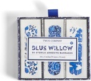 Two's Company 53560 Blue Willow Bandages in Gift Box,30 Pieces,3-inch Lungime,Plastic,White