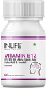 Vitamina B12 cu B1, B5, B6, Alpha Acid lipoic ALA, Acid folic, Inositol Suplimente - 60