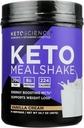 Keto Science Vanilla Cream Ketogenic Meal Shake Dietary Supplement, Paleo Friendly, 20.7 Ounces (Pachetul de 1)