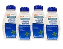 Rugby carbonat de calciu 500 mg Antiacide tablete Mentă de mentă, Strengh regulat, 150 comprimate masticabile - 4 ambalaj