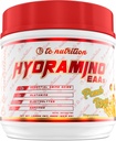 Hidramino EAA + BCAA Powder - 40 Servings - Suplimentul Aminoacidi esențiali și pulbere electrolitică pentru recuperare, Putere, & Hidratare, 7g BCAAs, 8g EAAA, 600mg Electroliti (Vegan, inele de piersici)