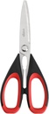 LIVEO Bucătărie Foarfeci grele Duty, 8.5 inch Spălătorie Seif Ultra Sharp Premium Foarfece grele Bucătărie, Multi scop de gătit foarfece din oțel inoxidabil