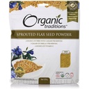 Flax Golden Organic Traditions 8 oz Bag