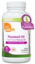 Zahler Organic Flaxseed Oil - 1000mg Softgels - Organic Omega 3 ALA Supliment - Kosher non-GMO Gluten Free Vegetarian-Friendly Flaxseed (90 Count)