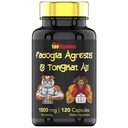 Fadogia Agrestis & Tongkat Ali Supliment: 1500mg - 120 capsule 