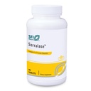 Klaire Labs SFI Health Serralase - Vegetarian Proteolitic Enzim Blend cu Serratia Peptidază & Bromelain pentru Digestion, Soursed from Papaya & Ananas, Hypoallergenic (90 Enteric Coated tablets)