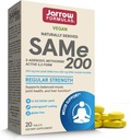Jarrow Formulas Aceeaşi 200 mg, susţine sănătatea comună, funcţia hepatică, metabolismul creierului, 20 comprimate, până la o aprovizionare de 20 zile
