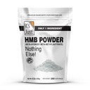 E doar! - HMB Powder, 250g, Beta-Hidroxi Beta-Metilbutirat, ca Calciu HMB, Serie testat Gluten gratuit, non-GMO, Heavy Metal Testat, Keto Friendly (neflavorat, 250g)