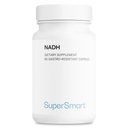 Supersmart - NADH 5mg pe zi (Redus Nicotinamida Adenina Dinucleotide) - Supliment NADH - Pastile energetice 