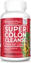 Sănătate Plus Super Colon Cleanse Laxative, 530 Milligrams, 120 Count (Pachet de 1)