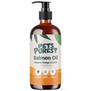 Animale de companie Purest Somon ulei pentru câini, pisici, cai, dihori & animale de companie - 32 Fl Oz 100% Pure Premium Food Grad - Natural Omega 3, 6 & 9 Supliment - Promovează haine, piele, comun și creier de sănătate