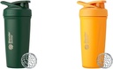 BlenderBottle 24-Ounce oțel inoxidabil Shaker Cup Bundle cu wire Whisk - pădure și mango