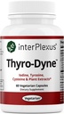 InterPlexus Thyro-Dyne - Iod, Tirozin și extracte de plante pentru suport tiroidian- Gluten gratuit, lactate, Soy gratuit - 60 capsule (30 Servings)