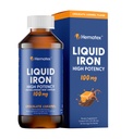 Suplimente de fier pentru barbati Fier lichid de mare potenta pentru adulti de Hematex - 100 mg Polizaharide Complex de fier Suplimente de fier pentru anemie si deficit de fier