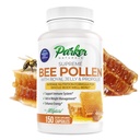 Parker Naturals Supreme Bee Polen Capsule, 3520 mg Royal Jelly, Bee Polen, şi Bee Propolis capsule, Natural Bee Polen Supliment pentru adulţi, 150 capsule