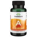 Swanson Vitamina A 10000 UI (3.000 μg RAE) Nurishment natural pentru Bone, Skin Health, Vision Support & Imunity System Function - High Absorbtion Vitamin A 250 Softgels