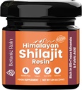 Himalayan Shilajit Resin pentru barbati si femei, 85+Minerale de urmarire, 75%+ Acid fuzilic pentru energie Boost & Imun, Himalayan Resin Ayurveda produs - 1.06 oz