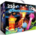 UNGLINGA 250+ Science Experiments Kits for Kids, Boys Girls Birthday Cadouri Idei, Chimie Set, STEM Activităţi Proiect educaţional, Volcano Scientist Kit