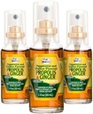 Beelife Propolis Ghroat Spray Pulverizare Honey & Ginger Propolis - Suport Imun natural & Bee Propolis Extract-Antioxidante, Bogat în Flavonoids & Artepillin, Nu Zahăr, Gluten-Free- 3-Pack, 90ml