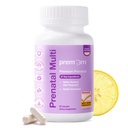 Vitamine prenatale premom pentru femei - Conceptia pentru multivitaminele ei: 27 Nutrienti, Include 680mcg Folat de metil + colină + fier, ingredient activ Traceable, Suplimente de fertilitate pentru femei - 30 zile de aprovizionare