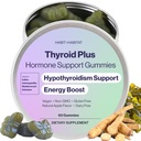 tiroidă Plus Gummies - Ashwaganda, Iod, Bladderwrack, Kelp și Schisandra