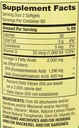 Spring Valley Omega 3 Ulei de pește Maxim de îngrijire 2000mg Lemon 120 Softgels