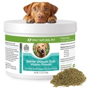 Numai Natural Pet Senior Ultimate Daily Canin Suplimentul de vitamine pentru câini Complete Holistic Health Support - Made in USA, 5.3 oz Turcia aroma pulbere