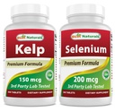 Suplimentul Kelp 150 Mgg & Seleniu 200 mcg