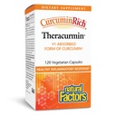 Factori naturali, CurcuminRich Theracurmin, 30 mg, Formulat pentru absorbţie superioară, 120 Conte (Pachet de 1)