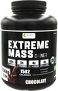 Extreme Masă Greutate Gainer Constructor musculare, 10 lb (4.54 kg) cu mai puțin zahăr pentru antrenament intens Fabricat din proteine zer fortificate calorie mare (Chocolate)