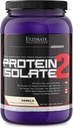 Ultimate Nutriție Vegan Pe bază de pulbere de proteine pe bază de plante Izolat - fără zahăr și nici lactoză - 20 Grams de proteine per servire cu 100% natural BCAAs, Vanilie, 2 Lire