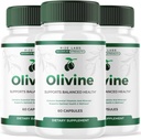 Rize laboratoare (3 ambalaj) Olivine pierdere în greutate Supliment, Superalimente Olivine capsule pentru wellness corporală totală și un stil de viață sănătos, pastile Olivine pentru Fizica Leaner, Olive Vine Recenzii (180 capsule)