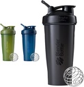 BlenderBottle 2-Pack 28-Ounce și 20-Ounce Shaker sticle cu BlenderBall Wire Whisk