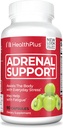 Sănătate Plus Adrenal Cleanse Ashwagandha Capsule pentru funcţie suprarenală şi suport antioxidant şi ajutor de stres, 90 capsule