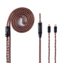 YINYOO Căști de înlocuire Cable 16 Cores Single Crystal Copper Cable Cable Cable pentru kz zst zs10-pro zsn-pro-x edx-pro zs10-pro-x dqs cca CRA c10 c12(2pins, 3.5mm Jack)